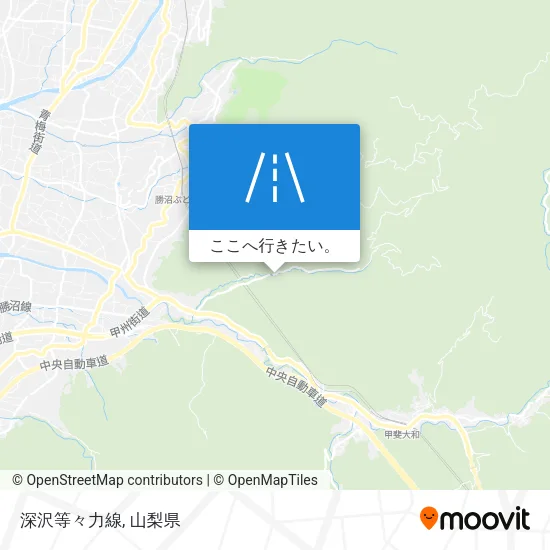 深沢等々力線地図