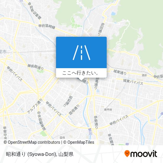 昭和通り (Syowa-Dori)地図