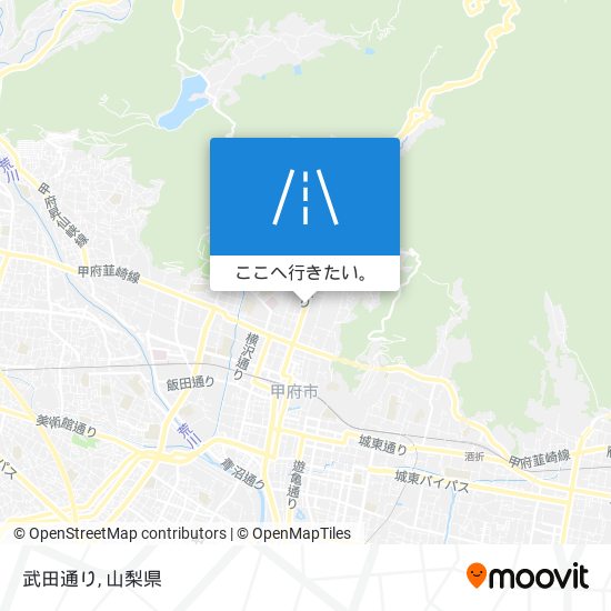 武田通り地図