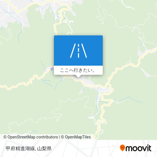 甲府精進湖線地図