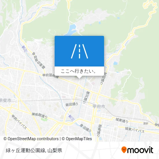 緑ヶ丘運動公園線地図