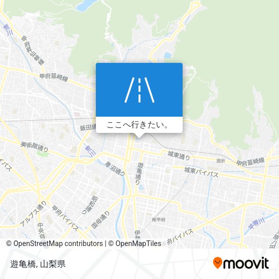 遊亀橋地図