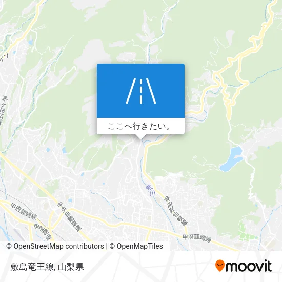 敷島竜王線地図