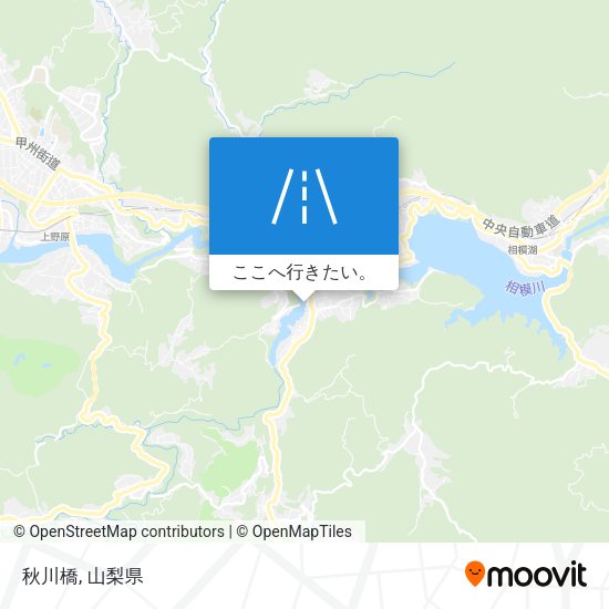 秋川橋地図