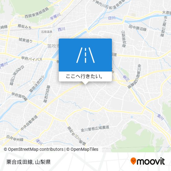 栗合成田線地図