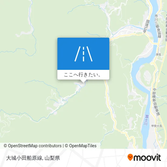 大城小田船原線地図