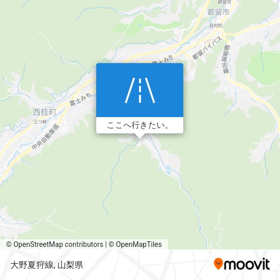 大野夏狩線地図