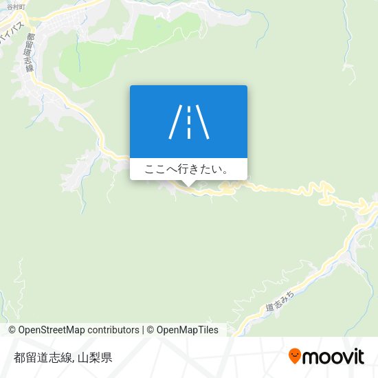 都留道志線地図