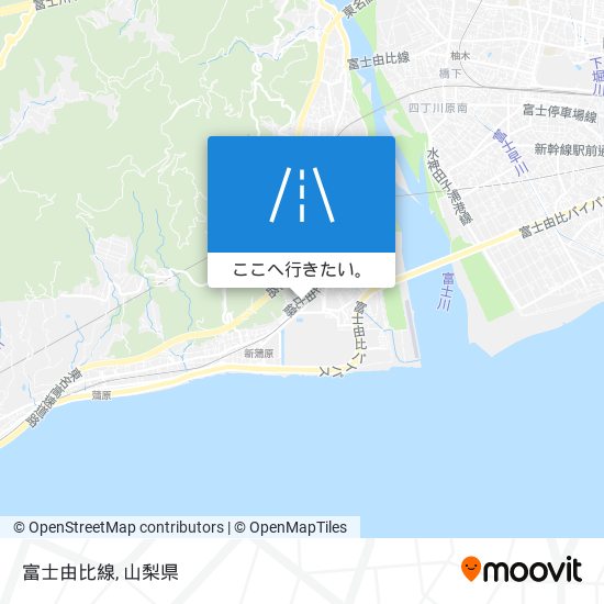 富士由比線地図