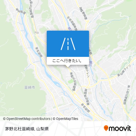 茅野北杜韮崎線地図