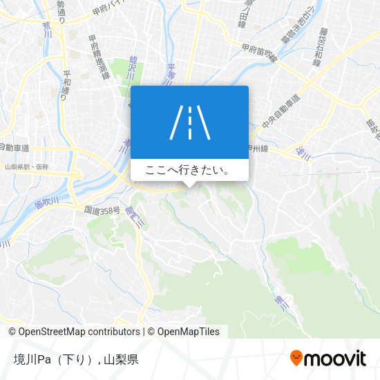 境川Pa（下り）地図