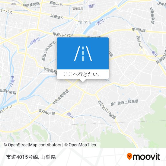市道4015号線地図