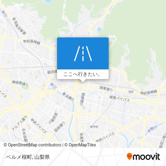 ベルメ桜町地図