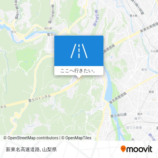 新東名高速道路地図
