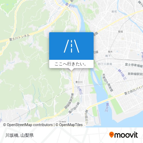 川坂橋地図