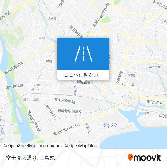 富士見大通り地図