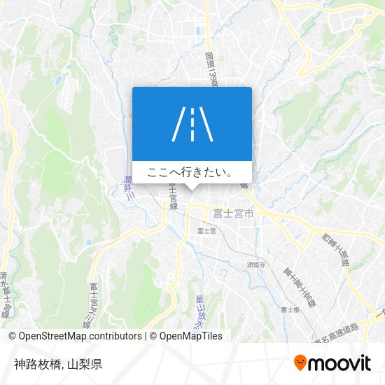 神路枚橋地図