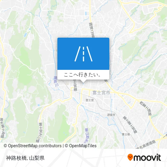 神路枚橋地図