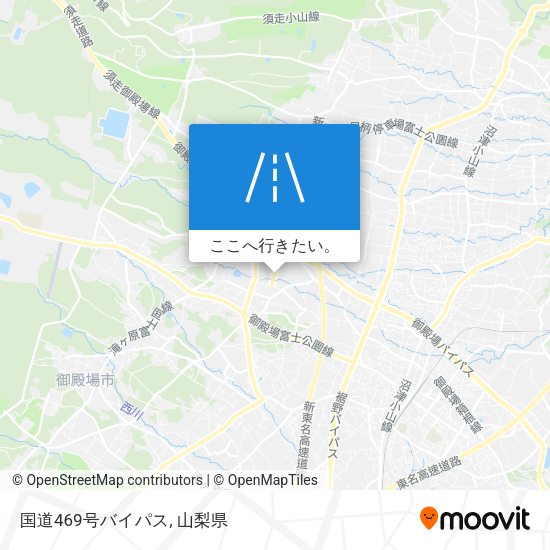 国道469号バイパス地図