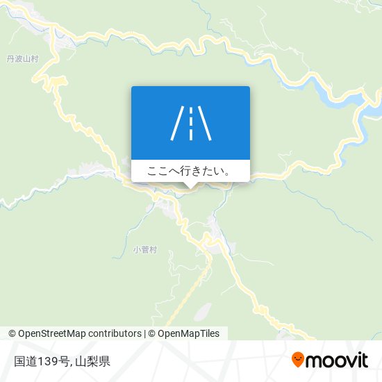 国道139号地図