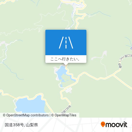 国道358号地図