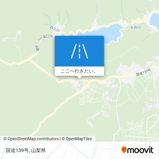 国道139号地図