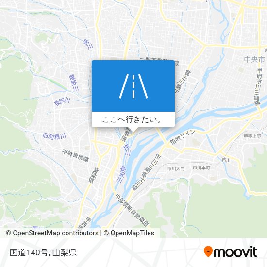 国道140号地図