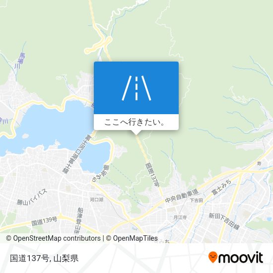 国道137号地図