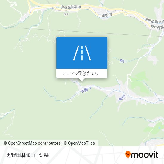 黒野田林道地図
