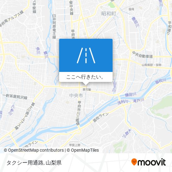 タクシー用通路地図