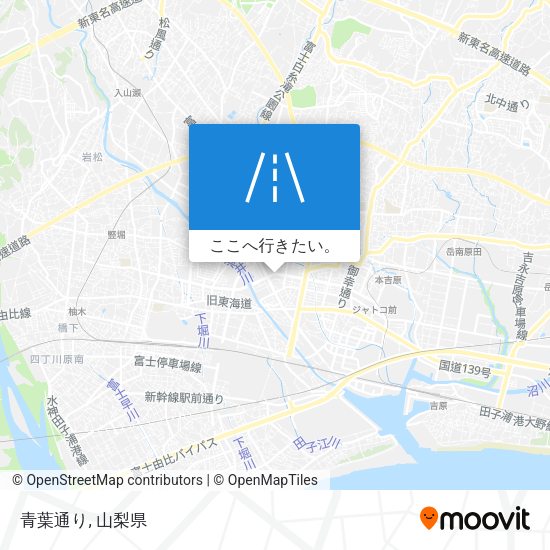青葉通り地図