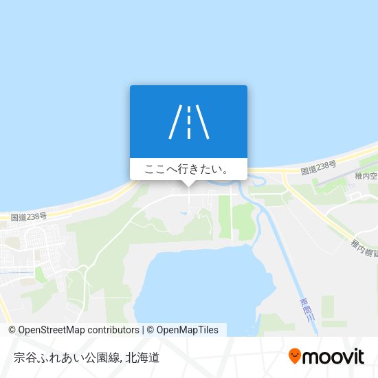 宗谷ふれあい公園線地図