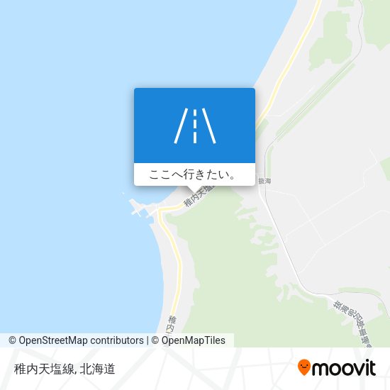 稚内天塩線地図