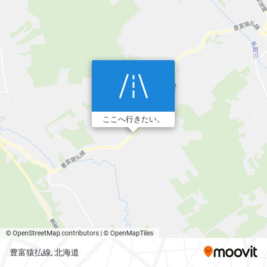 豊富猿払線地図