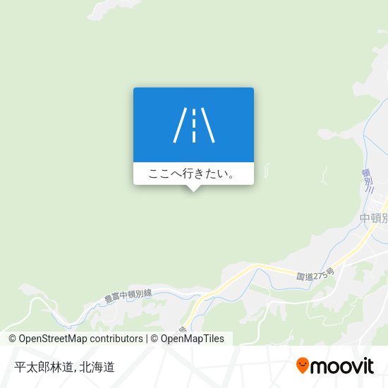平太郎林道地図
