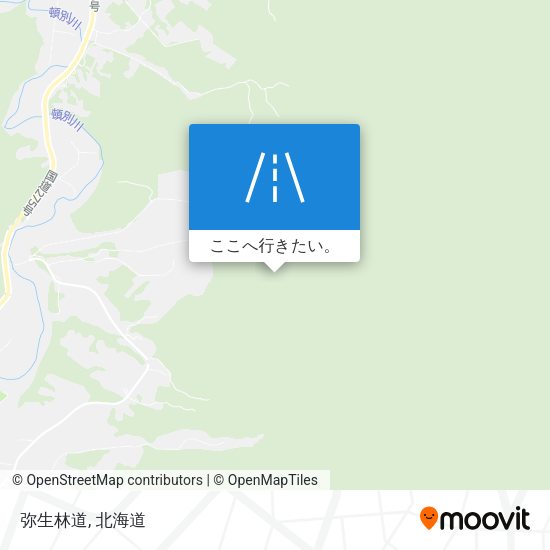 弥生林道地図