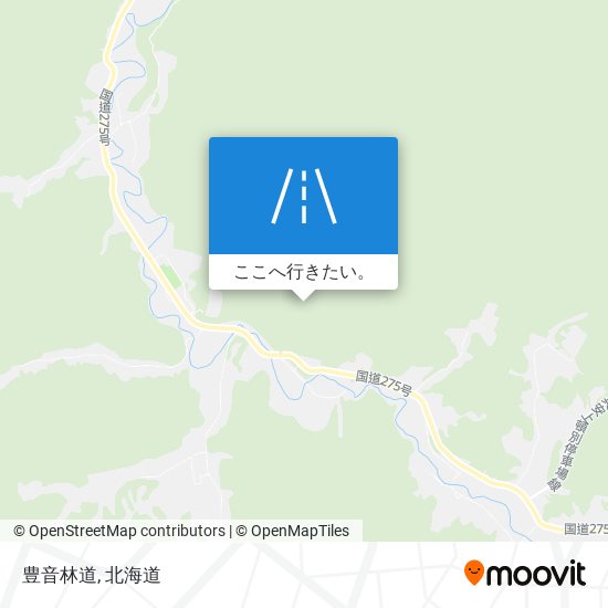 豊音林道地図