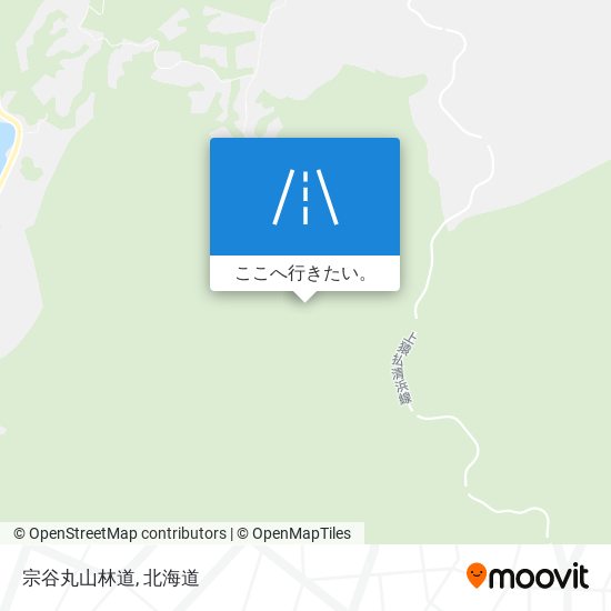 宗谷丸山林道地図