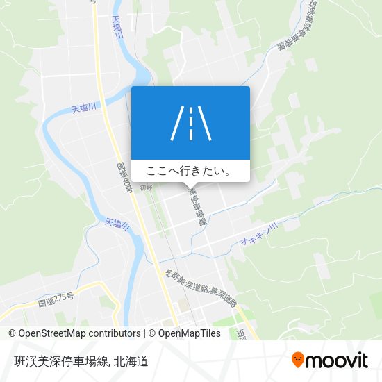 班渓美深停車場線地図