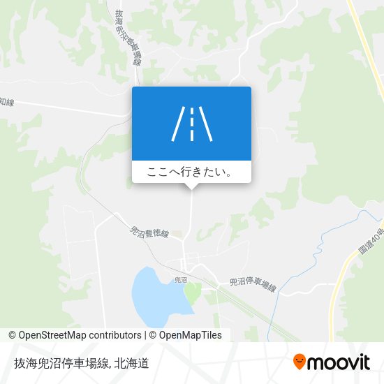 抜海兜沼停車場線地図