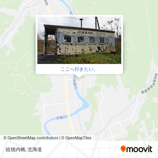 紋穂内橋地図