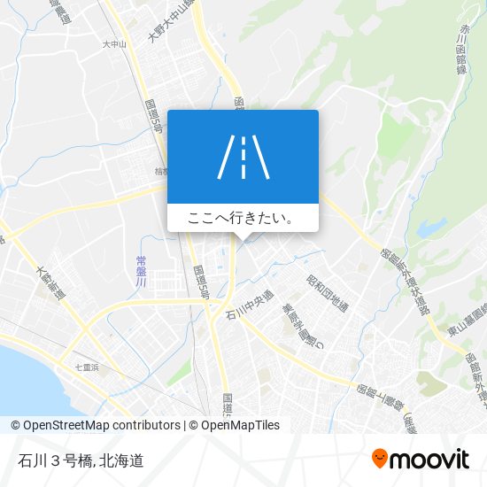 石川３号橋地図