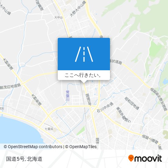 国道5号地図