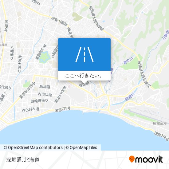 深堀通地図