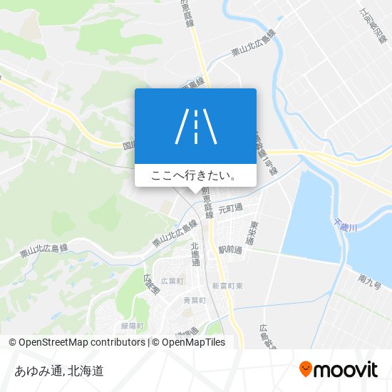 あゆみ通地図