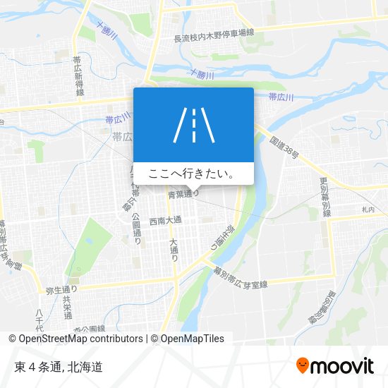 東４条通地図