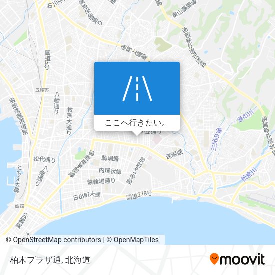 柏木プラザ通地図