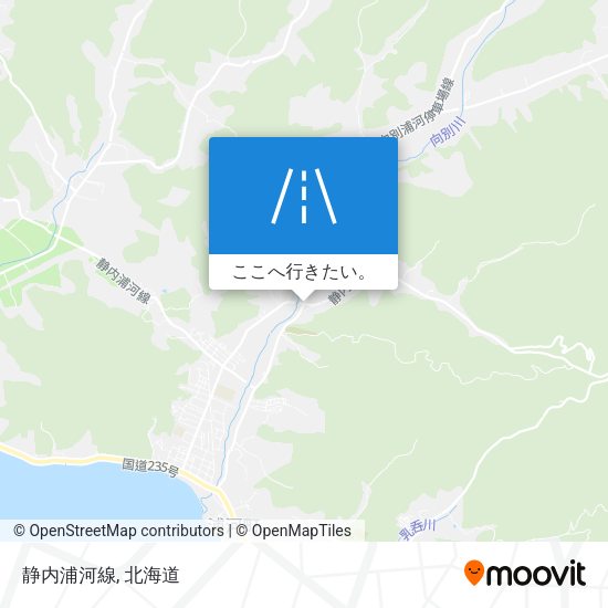 静内浦河線地図