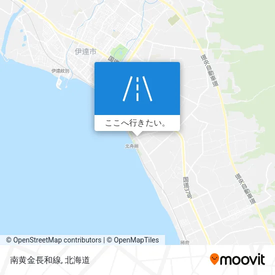 南黄金長和線地図