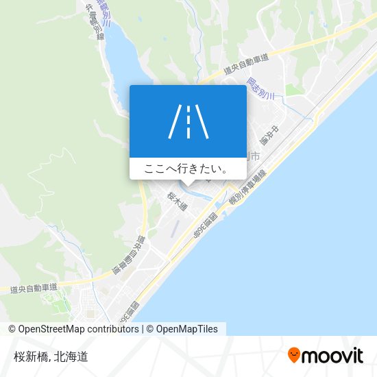 桜新橋地図
